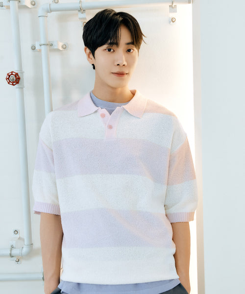RIUGBY HALF KNIT
