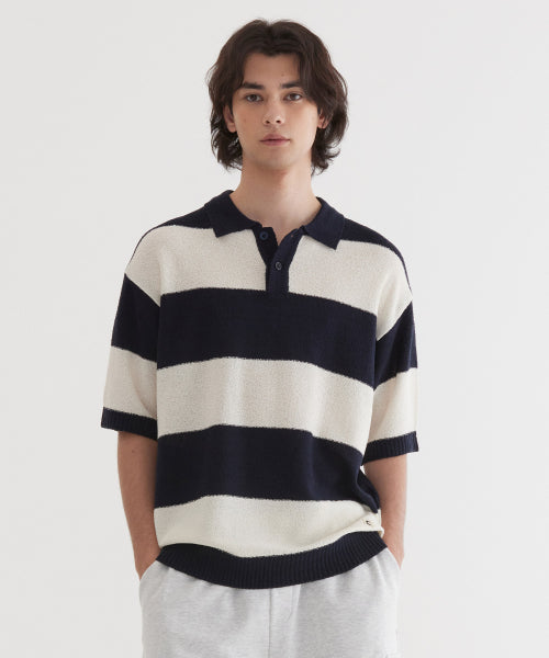 RIUGBY HALF KNIT