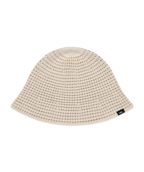 CROCHET BUCKET HAT natural