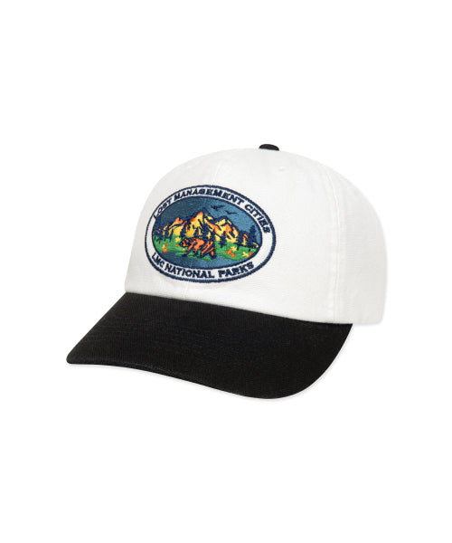 VTG COLOR BLOCK 6PANEL CAP black