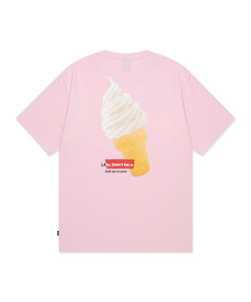 SOFT ICE CREAM TEE light pink