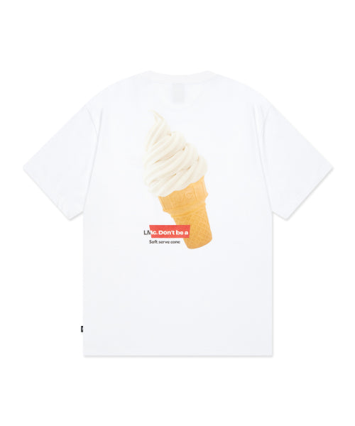 SOFT ICE CREAM TEE white