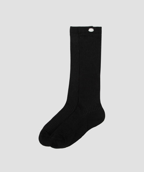 NUBASIC SEE-THROUGH LONG SOCKS BLACK
