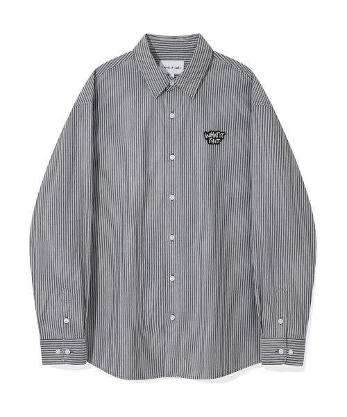 Wappen Long Sleeve Shirt Gray