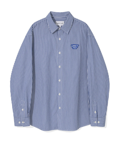 Wappen Long Sleeve Shirt Blue