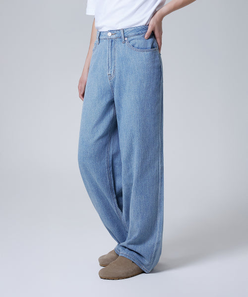 Light Wide Jeans_SPTJF37C51