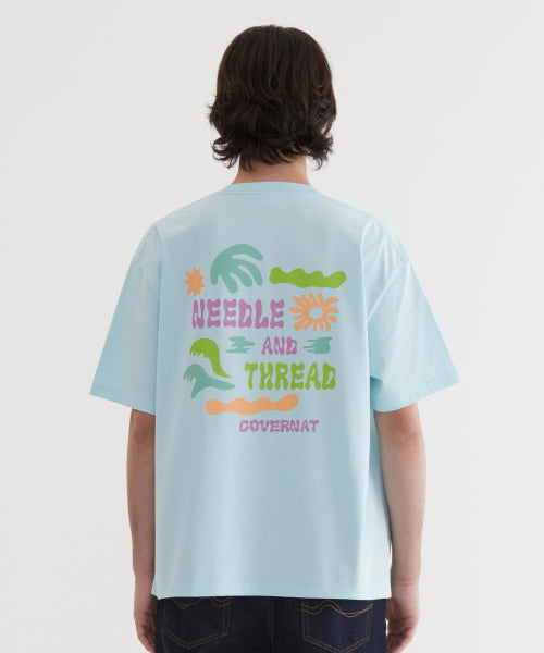 DOODLE TROPICAL GRAPHIC T-SHIRT