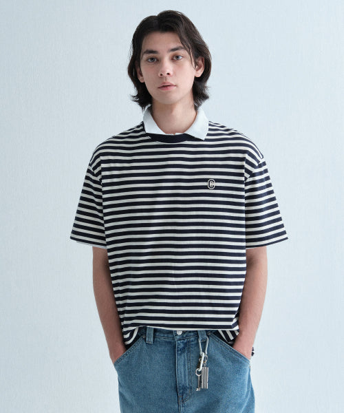 BASIC STRIPE T-SHIRT