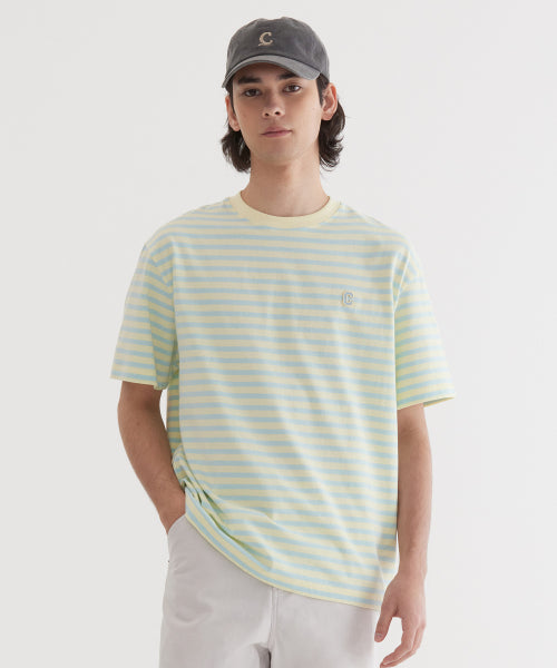 BASIC STRIPE T-SHIRT