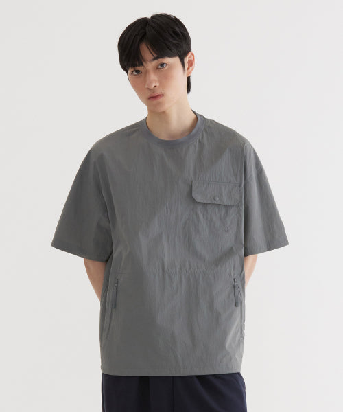 TECH NYLON UTILITY T-SHIRT
