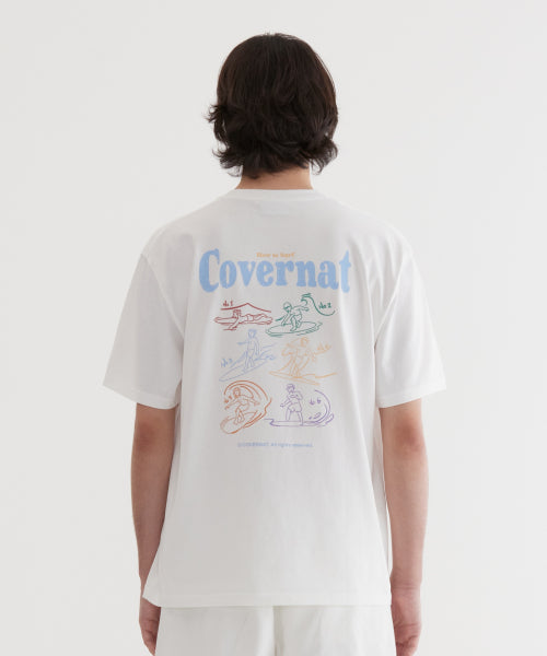 SURFING MOTION GRAPHIC T-SHIRT