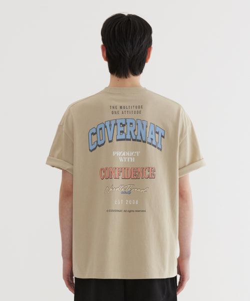 MULTI LOGO TYPOGRAPHIC T-SHIRT