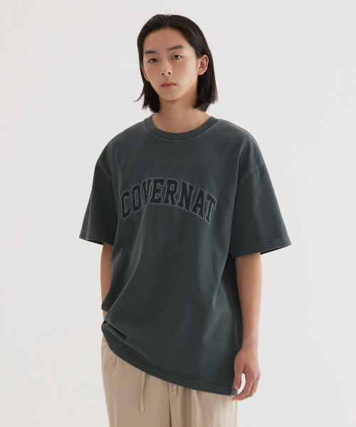 APPLIQUE ARCH LOGO DYING T-SHIRT