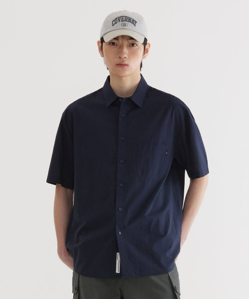 TEXTURED HALF SHIRTS