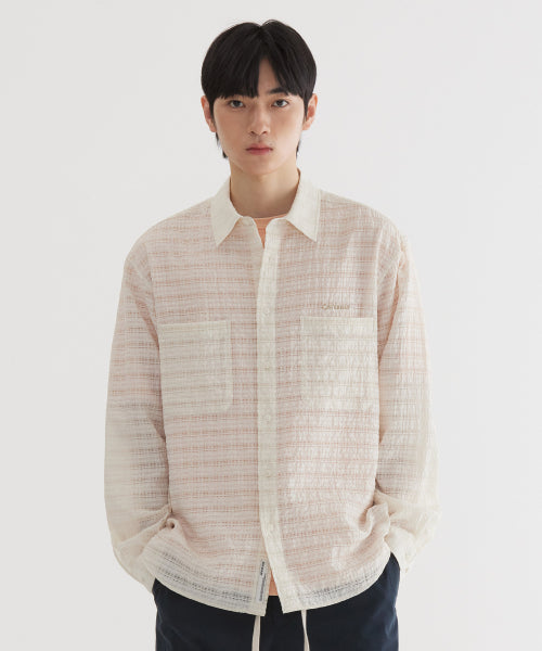 SUMMER SEERSUCKER SHIRT