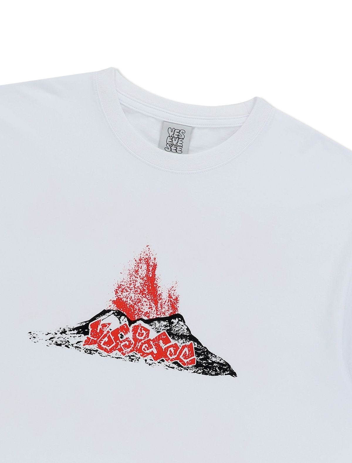 ★[i-dle Soyeon Worn] 【YESEYESEE】Volcanic Eruption Tee White