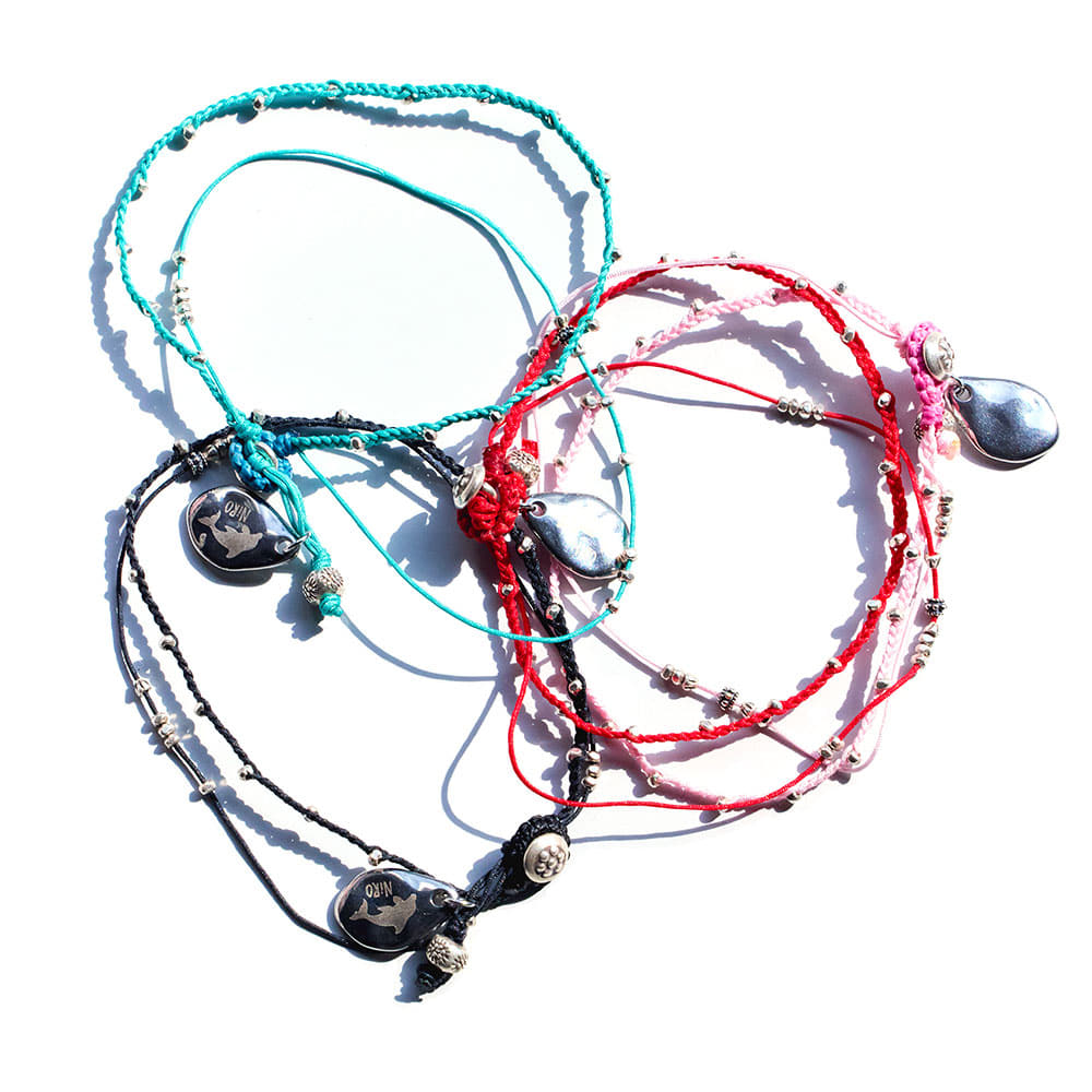 ★[BTS V Taehyung Worn] 【NIRO】CAREN SiLVER DOLPHiN BRACELET #121