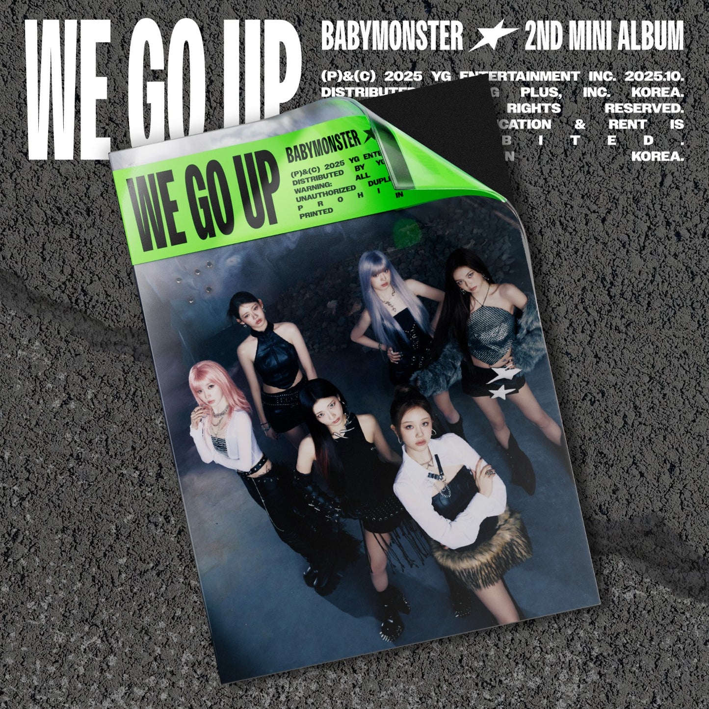 BABYMONSTER 2nd MINI ALBUM [WE GO UP] WE Ver. - YG SELECT