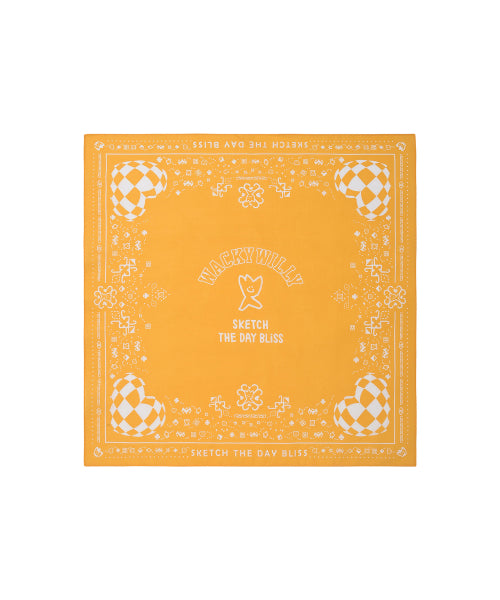 Paisley bandana yellow
