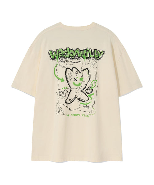 Kiki Island Graphic Short Sleeve T-shirt Cream
