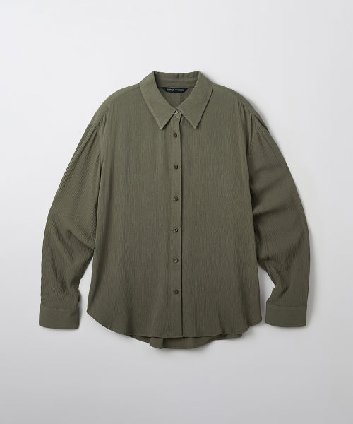 See-Through Long-Sleeved Shirt_SPYWF37W14