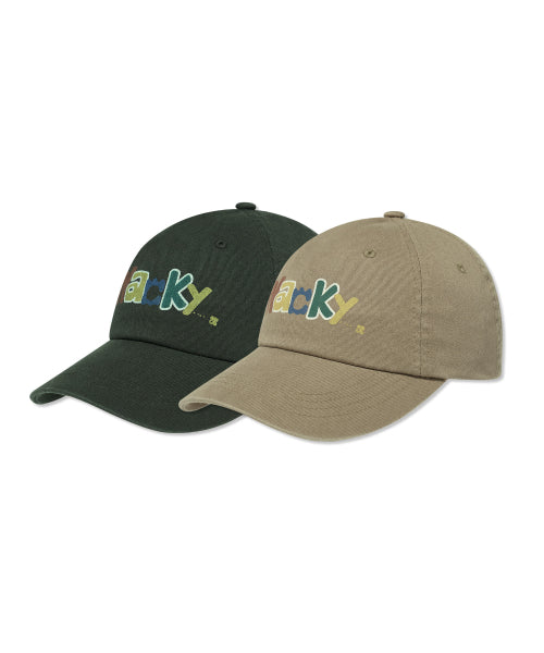 Crack typo ball cap (2 colors)