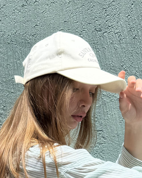 Lettering Ball Cap White FLOTFA1H15