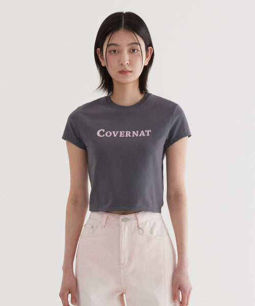 (W) AUTHENTIC LOGO BABY FIT T-SHIRT
