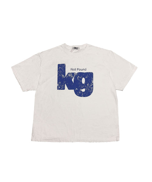 [GRAILZ X KOIN SEOUL] KG T-SHIRTS [WHITE]