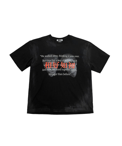 [GRAILZ X KOIN SEOUL] BACK TO US T-SHIRTS [BLACK]