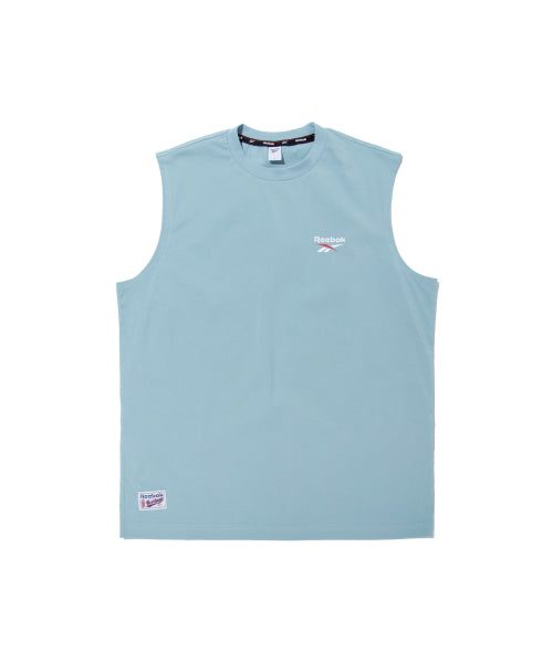 아이스코튼 탱크 탑 - 스카이