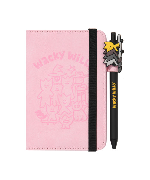 Passport Case Ballpoint Pen SET Pink