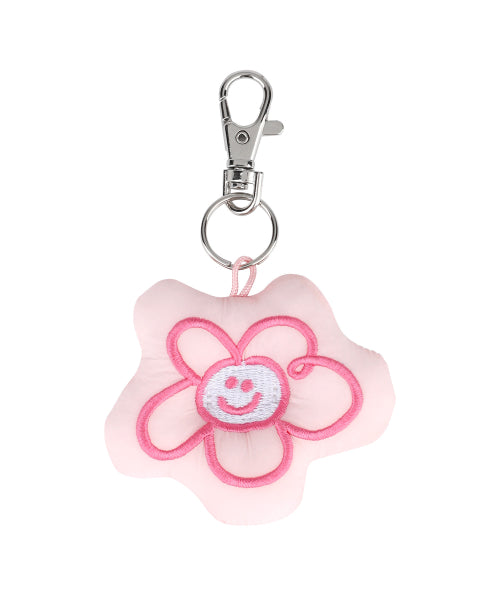 Lily key ring pink