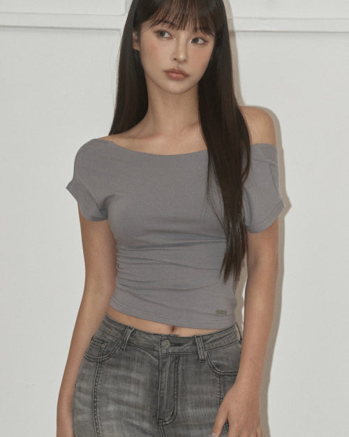Back Strap T-shirt (gray)