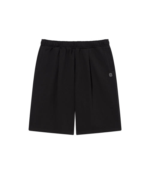 C LOGO BERMUDA SWEAT SHORTS