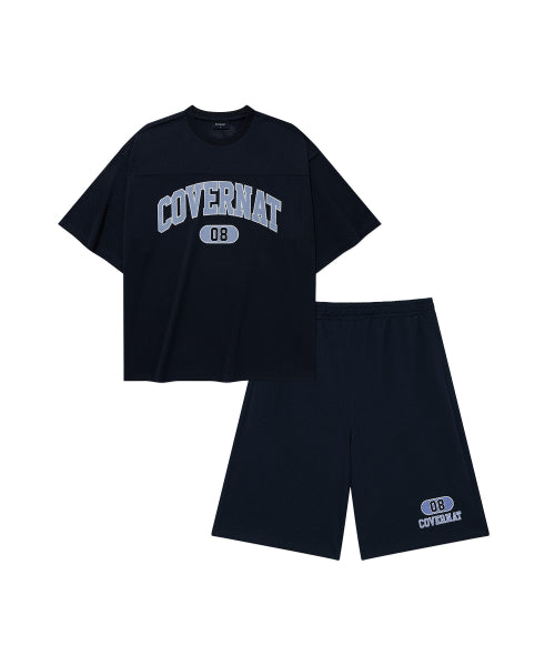 [SET] Arch Mesh T-shirt Dark Navy