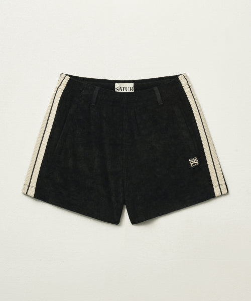 (W) Lawton Terry Shorts Black