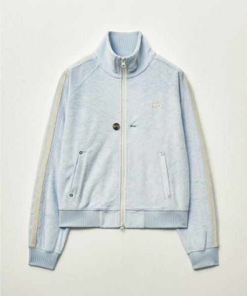 (W) Lawton Terry Track Zip-up Jacket Sky Blue
