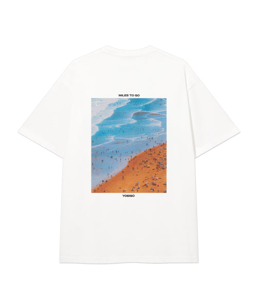 [YOSIGO] SAND & WAVE T-SHIRT