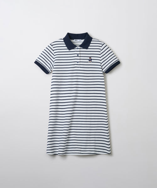 (Woody) Soft Cotton Collar Dress_SPOMF37G50