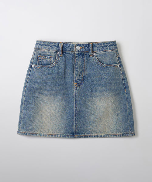 denim mini skirt_SPWJF49G02