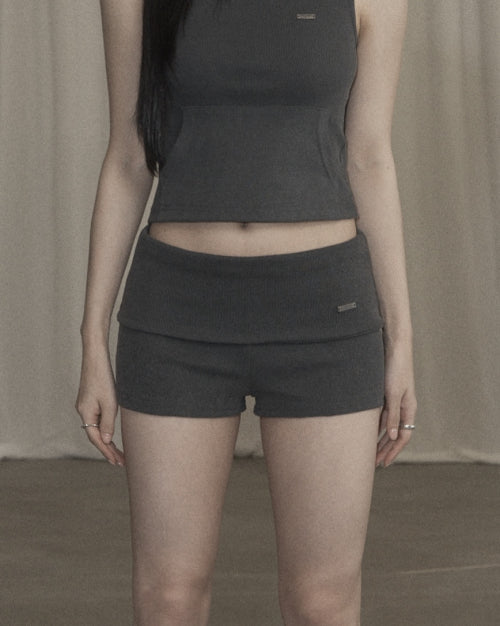 Vintage Mini Shorts (charcoal)