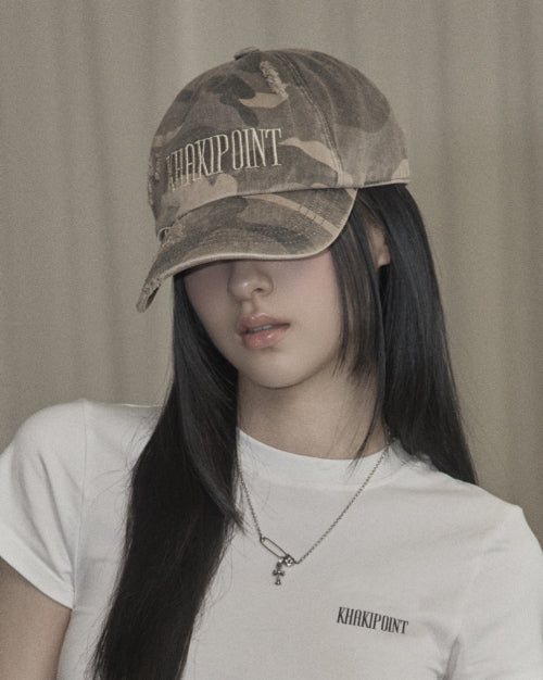 Destroyed Camo Cap