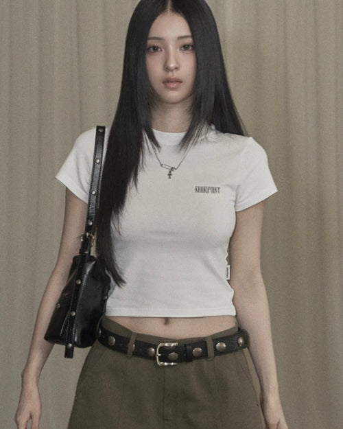 Basic Logo T-shirt (white)