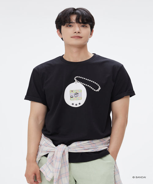 [Damagoch] Short-sleeved T-shirt (BLACK)_SPRLF38U03