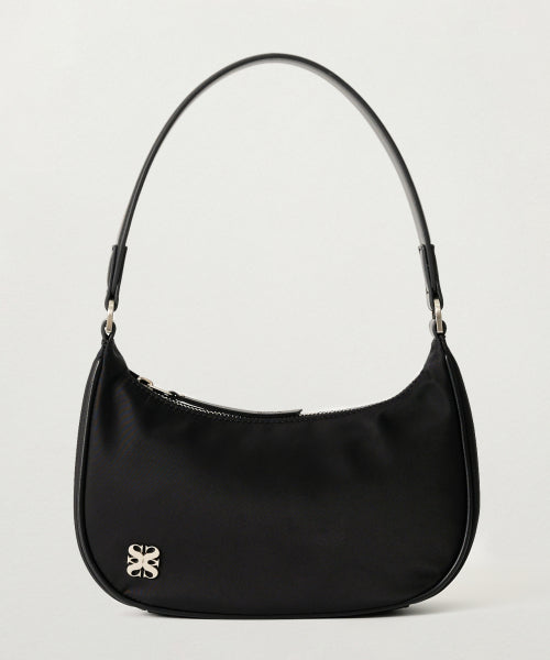 Mini Hobo Shoulder Bag Black
