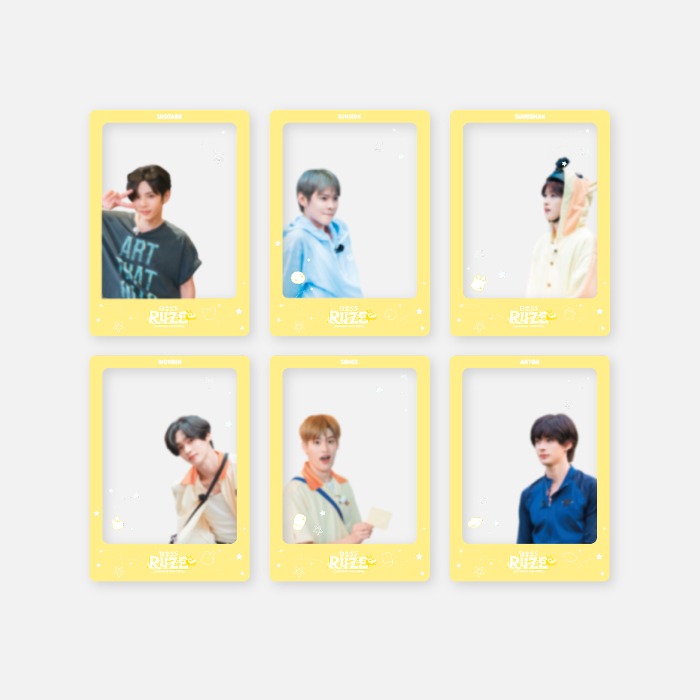 [PRE-ORDER] BOSS RIIZE RANDOM ACRYLIC PHOTO FRAME