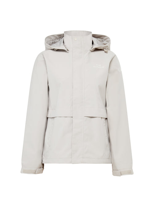 POP Basic Women 2L Windproof Jacket_OATMEAL GREY