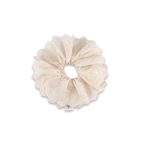Punching lace hair scrunchies FLOTFA3A17