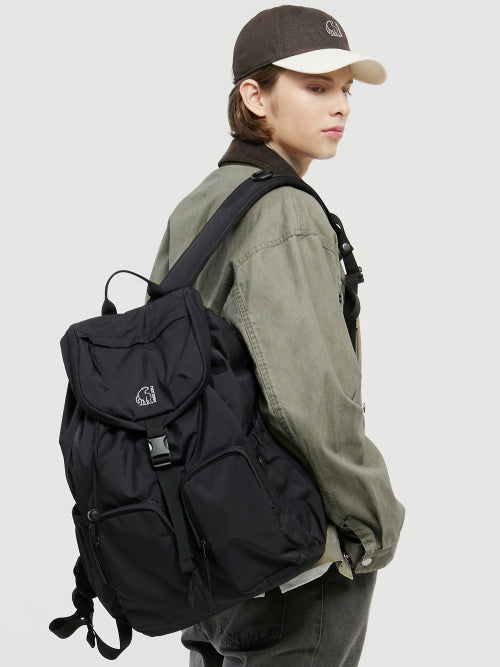 [Be Mate] Flap Backpack_Black